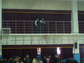 First Graders on Camera Duty
