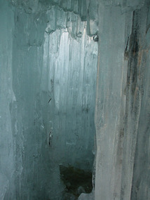 Inside Ice Igloo