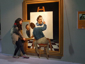 Holding the Artists Mirror