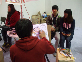 Painting Cariciatures