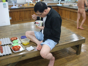 Ramen For Breakfast in Drying Area