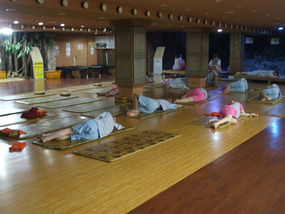Sleeping in the Main Hall