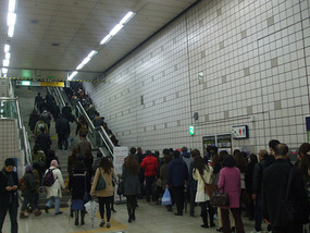 When a Train Arrives at Itaewon Metro