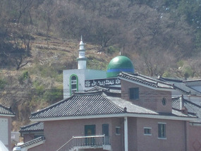 Close Up of Mosque