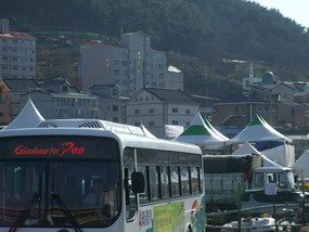 Mosque Seen From Bus Terminal