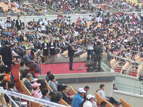 Mayor on VIP Platform