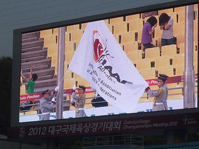 Soldiers Raise Flag