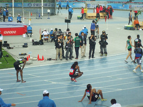 Exhuasted Runners
