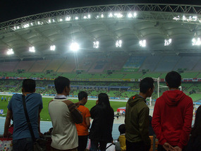 Onlookers at Stadium
