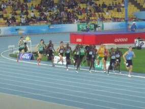 Pack come round the Turn