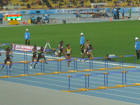Womens Hurdles Race