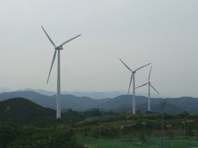 Windtowers in Mountains