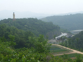 Giant Buddha on Horizon