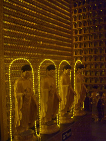 Illuminated Buddhas