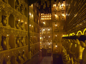 Rows of Budda Alcoves