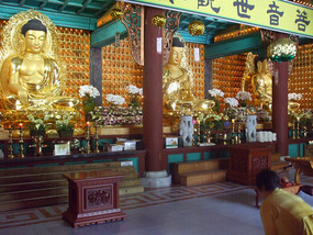 Worshipping at Shrine