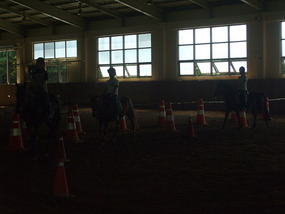 Children Riding
