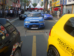 Coloured Cars