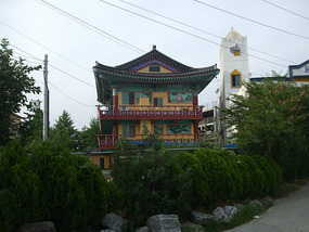 Side View of Temple