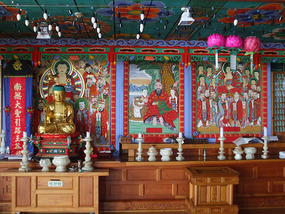 Side Wall Shrine and Art