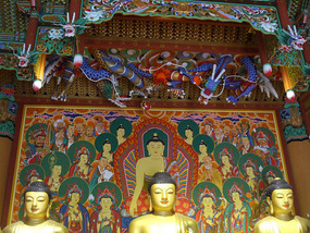 Main Shrine Hanging Dragons