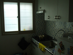 Nice Kitchen with Big Windows