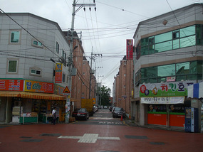 Rows of Housing Project
