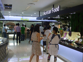 Buffet Dinner Area