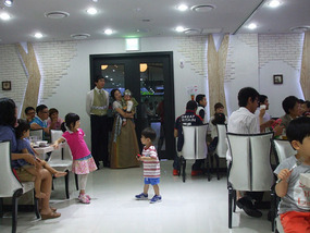 Family in Traditional Costumes