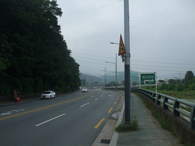 Biking to Mount Palgong