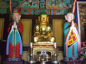 Large Painted Figures