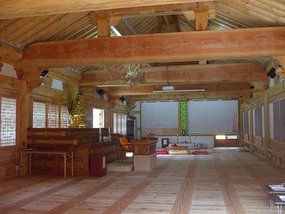 Unpainted Hall