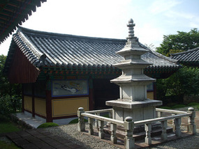 Stupa and Entrance Building