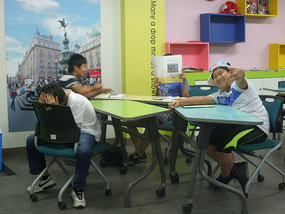 Two Students from "Monkey Class 6"