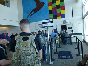 Army Soldiers Boarding