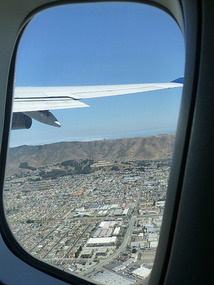 Distant White Letters on Mountain