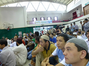 Crowded Gymnasium