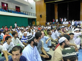 Gymnasium is Packed Full