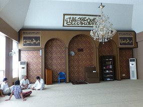 Inside Daegu Mosque