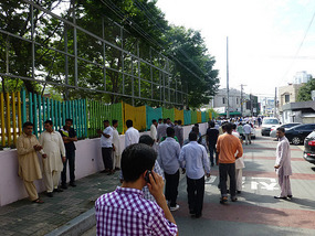 Outside the School