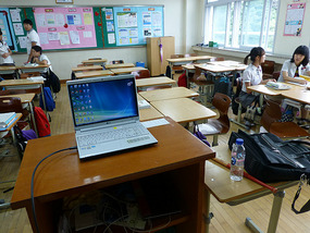 I have to Carry the Laptop to Homerooms