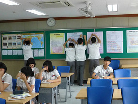 Students Punished in Class