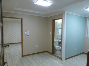 Living Area on Moving Day