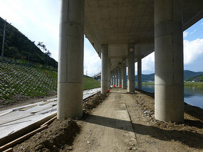 Construction of Paved Path