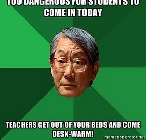 Teachers Must Come to Work