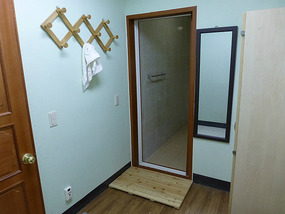 Shower Changing Area