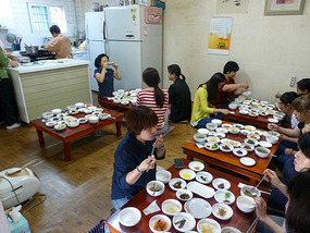 Breakfast at the Hanok Home
