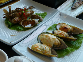 Clams and Crab