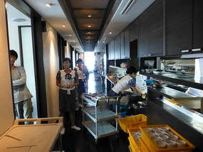 Corridor in Restaurant