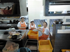 Workers Taking a Break